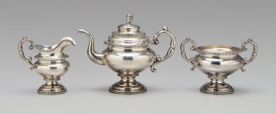 Fredrick Marquand coin tea service: