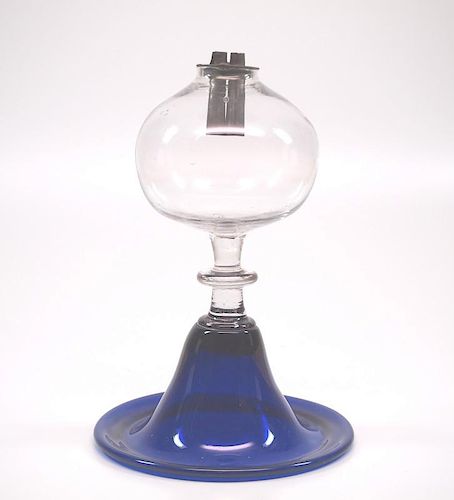 FREE-BLOWN LOW FOOT LAMPAn early