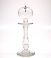 FREE-BLOWN WHALE OIL LAMPAn ea