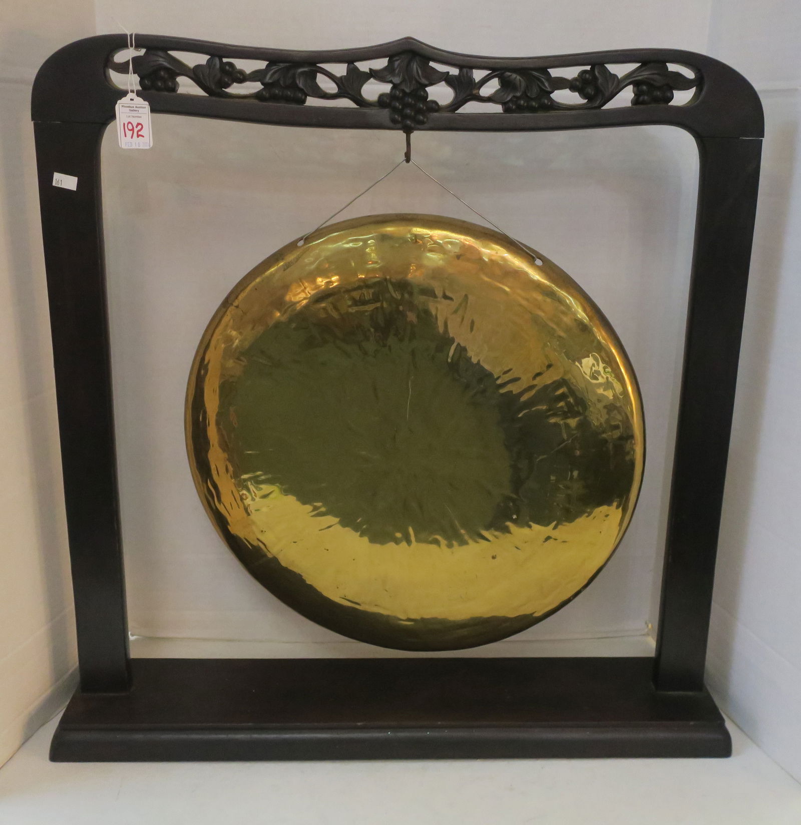 FREE STANDING CHINESE BRASS