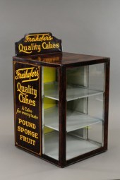 FREIHOFER'S CAKE DISPLAY CASE