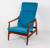 FREM ROJLE DANISH TEAK LOUNGE