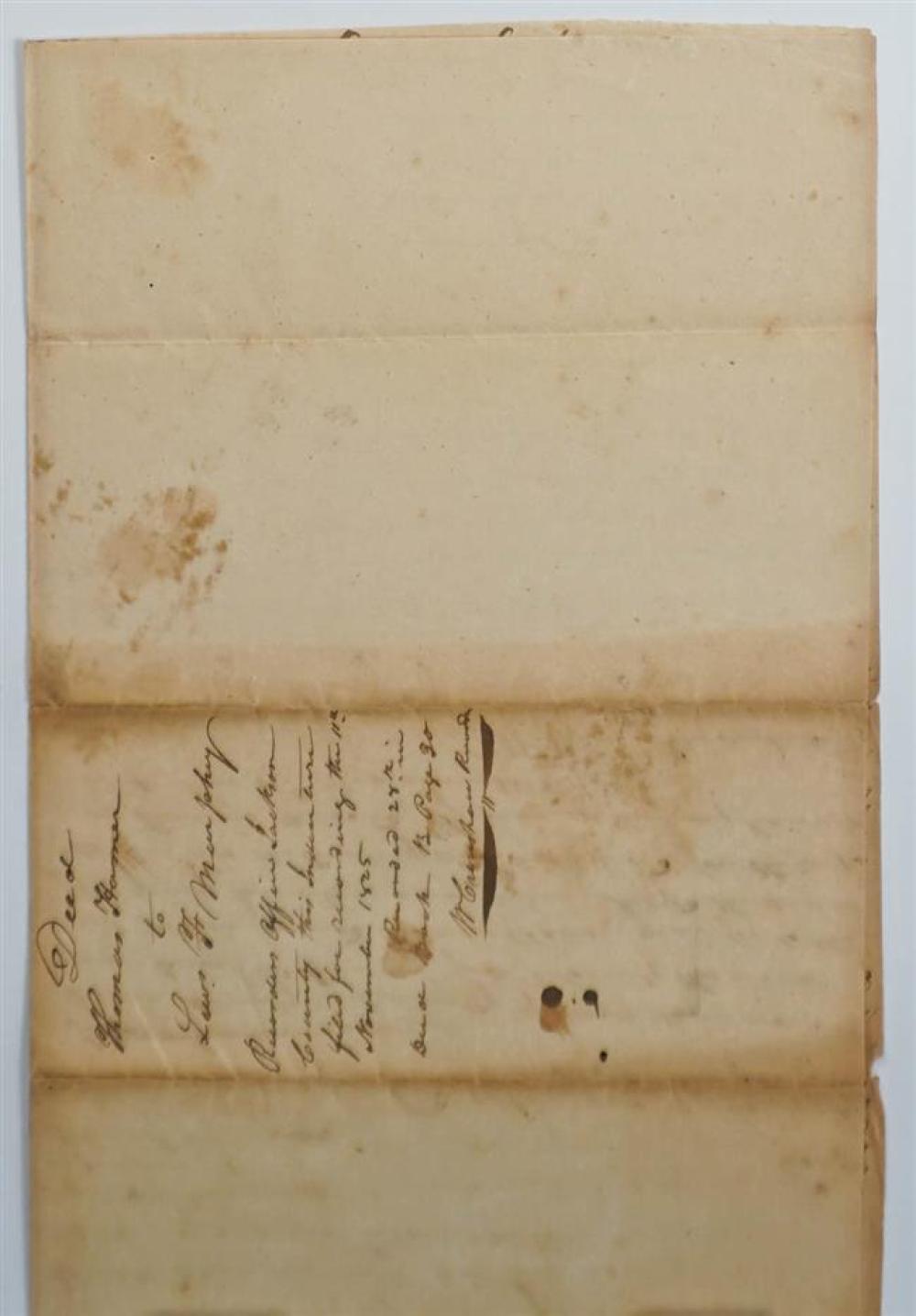 FRENCH 1711 HANDWRITTEN