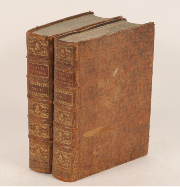 French 18th C. astronomy books