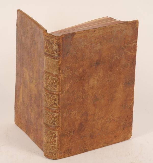 French 18th C. book on New