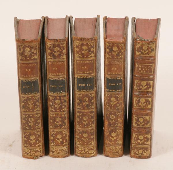 French 18th C. books discourse on