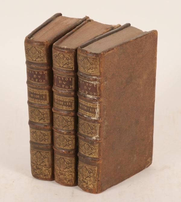 French 18th C. books Japanese