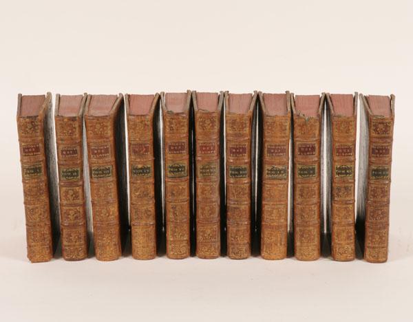 French 18th C. books on world