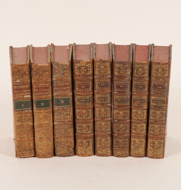 French 18th C. books on history