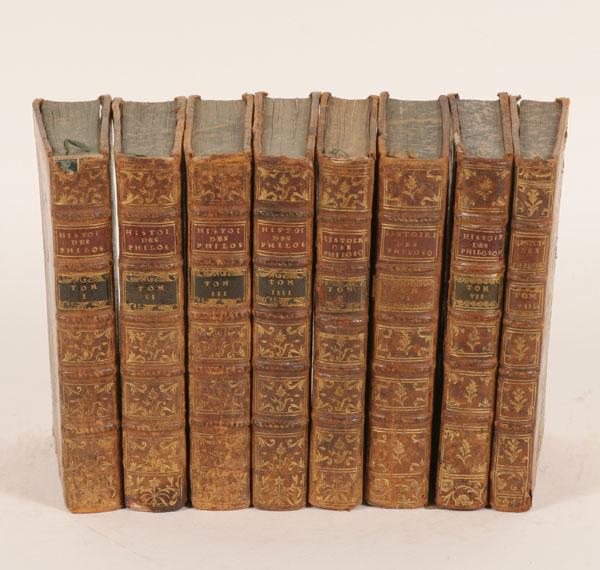 French 18th C. philosophy books