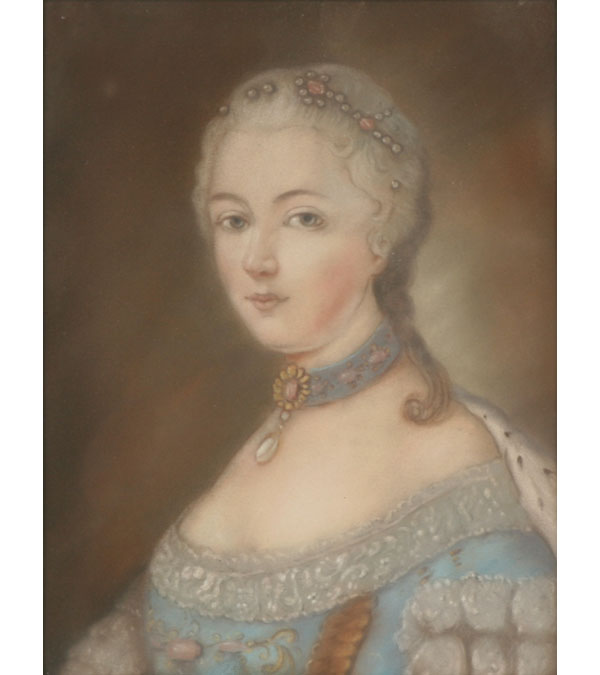 (French) 18th century female figure