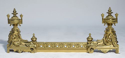 FRENCH 19TH C. BRASS ADJUSTABLE