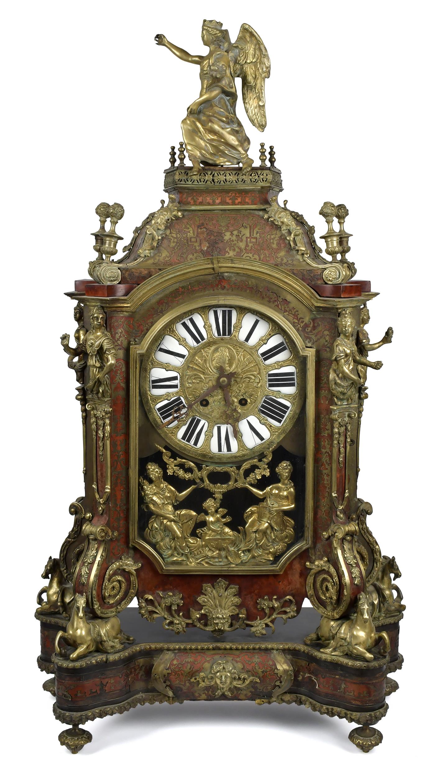 FRENCH 19TH C. LOUIS XV BRONZE