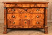 FRENCH 19TH CENT. WALNUT EMPIR