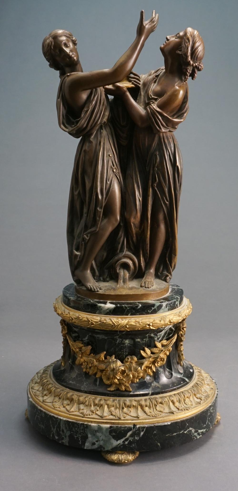 FRENCH 19TH CENTURY, BRONZE FIGURAL