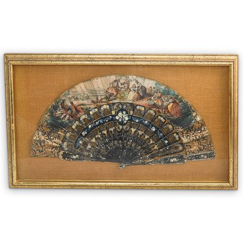 FRENCH 19TH CENTURY FRAMED HAND