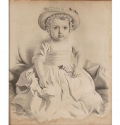 French 19th century print; one