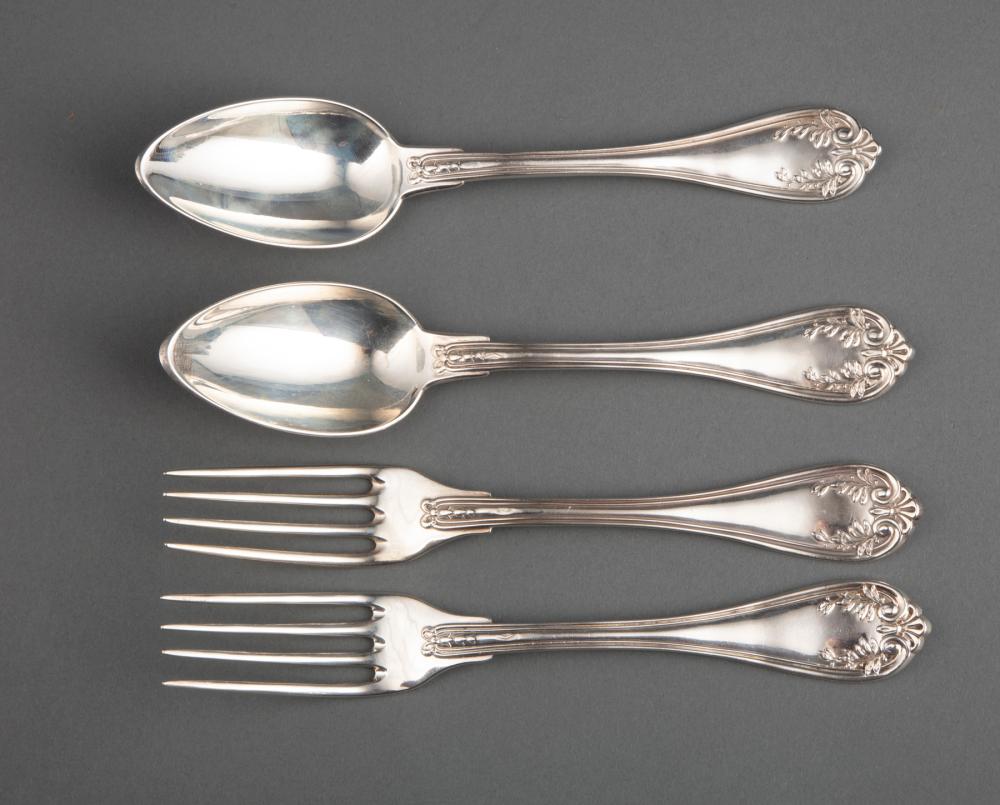 FRENCH 1ST STANDARD SILVER TABLE