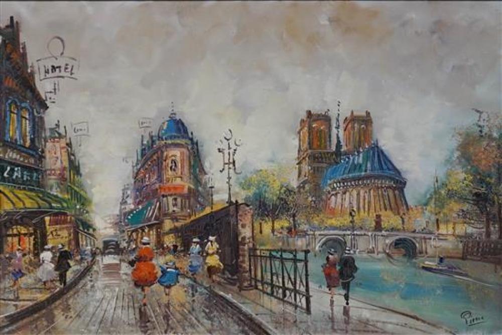 FRENCH 20TH CENTURY SCHOOL, VIEW OF