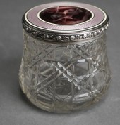 FRENCH 950-SILVER AND ENAMEL L