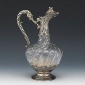 FRENCH 950 SILVER CLARET JUG B