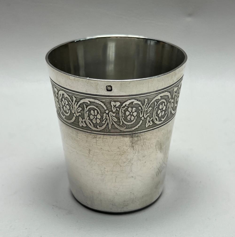 FRENCH 950-SILVER CUP, 3.2