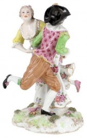 FRENCH ACHILLE BLOCH PORCELAIN
