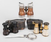 French and German opera glasse