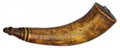 French and Indian War Map Horn