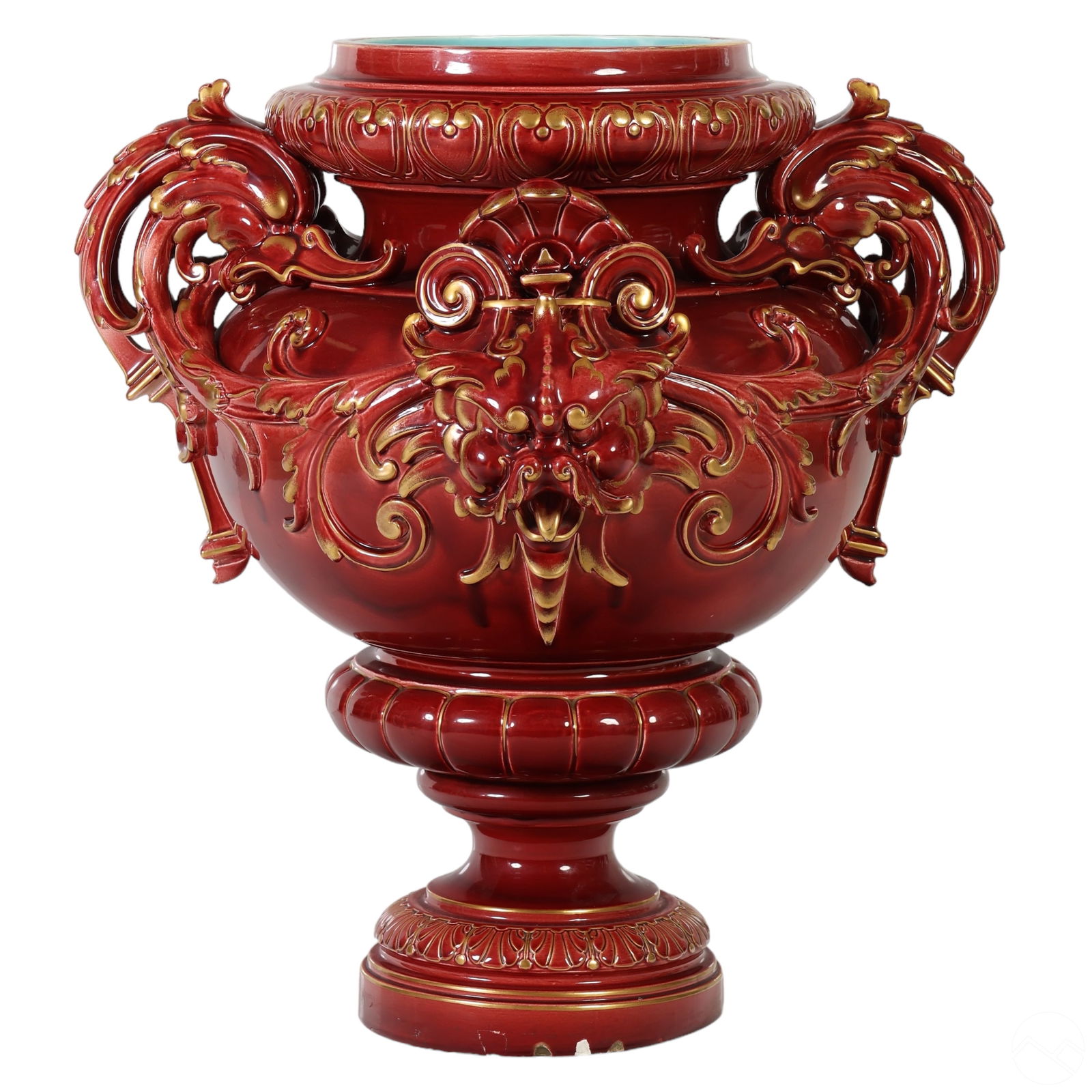 FRENCH ANTIQUE SARREGUEMINES