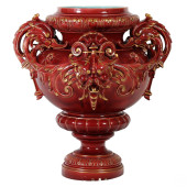 FRENCH ANTIQUE SARREGUEMINES M