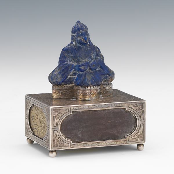 FRENCH ANTIQUE STERLING SILVER GILT