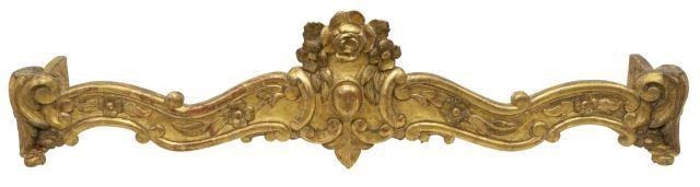 FRENCH ARCHITECTURAL GILTWOOD