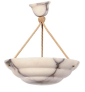 FRENCH ART DECO ALABASTER HANG