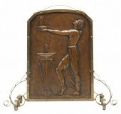 FRENCH ART DECO BAS RELIEF COP