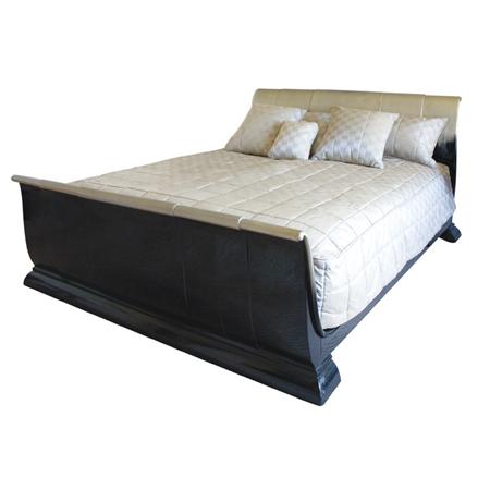 French Art Deco Black Lacquered and