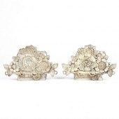FRENCH ART DECO BRONZE FLORAL