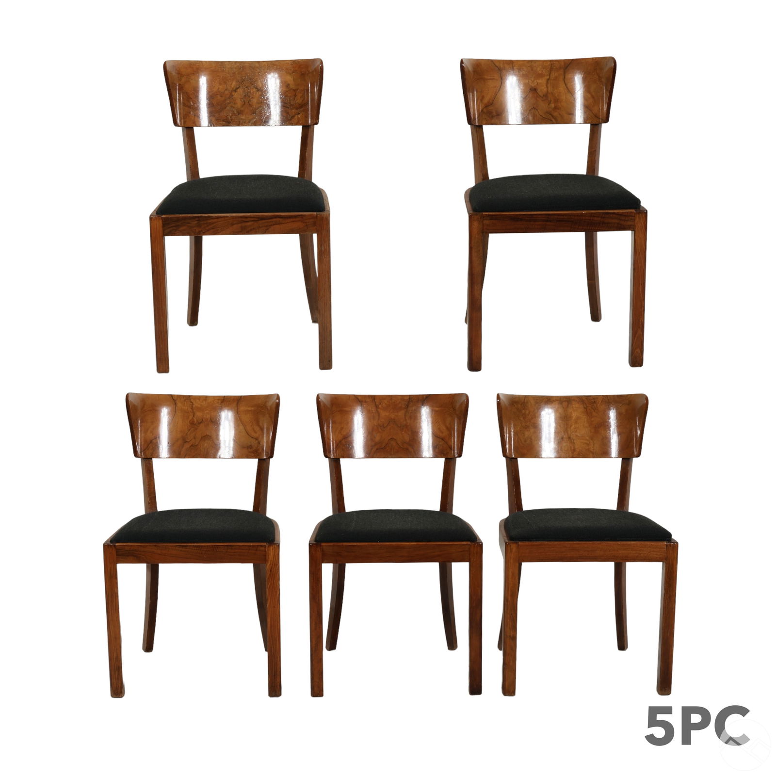 FRENCH ART DECO BURLWOOD DINING