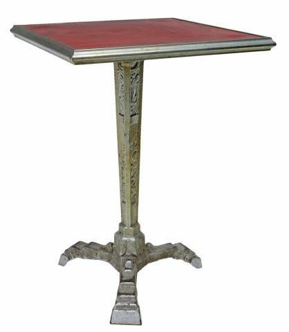FRENCH ART DECO CAST IRON BISTRO