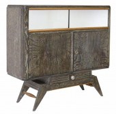 FRENCH ART DECO CERUSED OAK BA