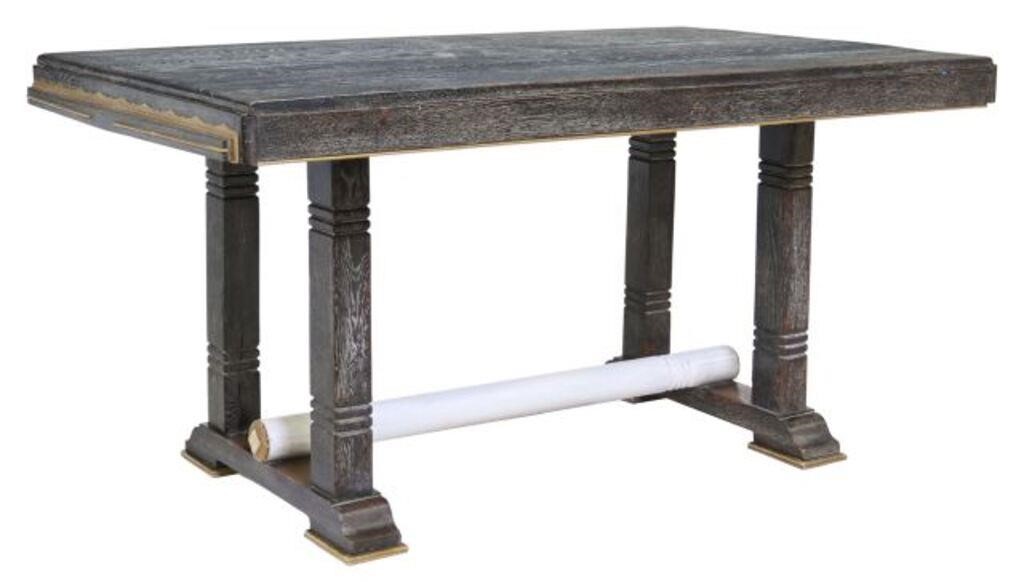 FRENCH ART DECO CERUSED OAK