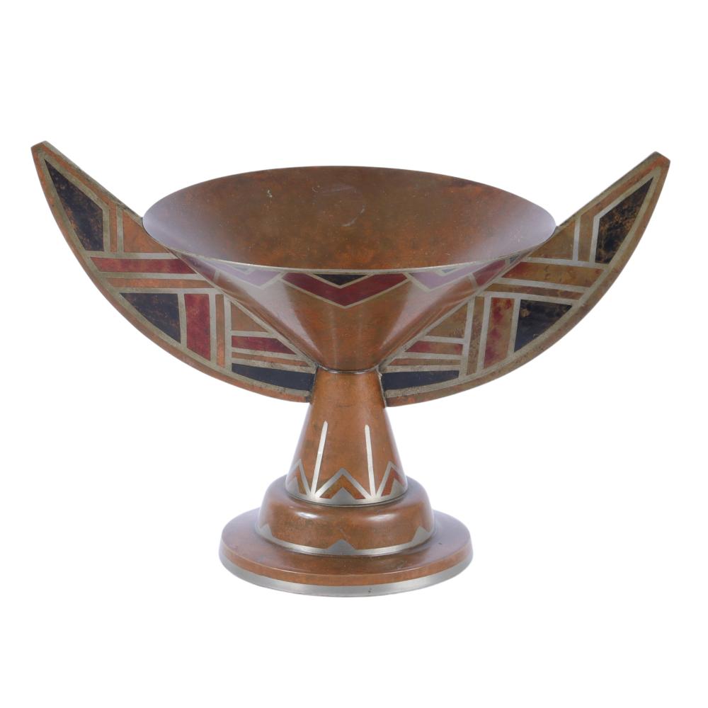 FRENCH ART DECO DINANDERIE COPPER /