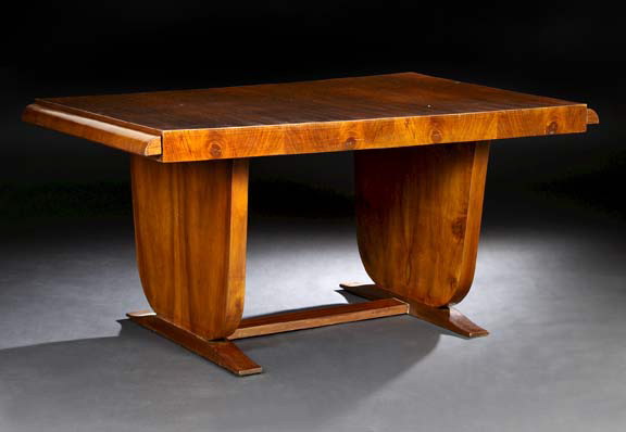French Art Deco Draw-Leaf Dining
