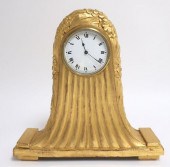 FRENCH ART DECO GILT MANTEL CL