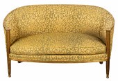 FRENCH ART DECO GILTWOOD CANAP