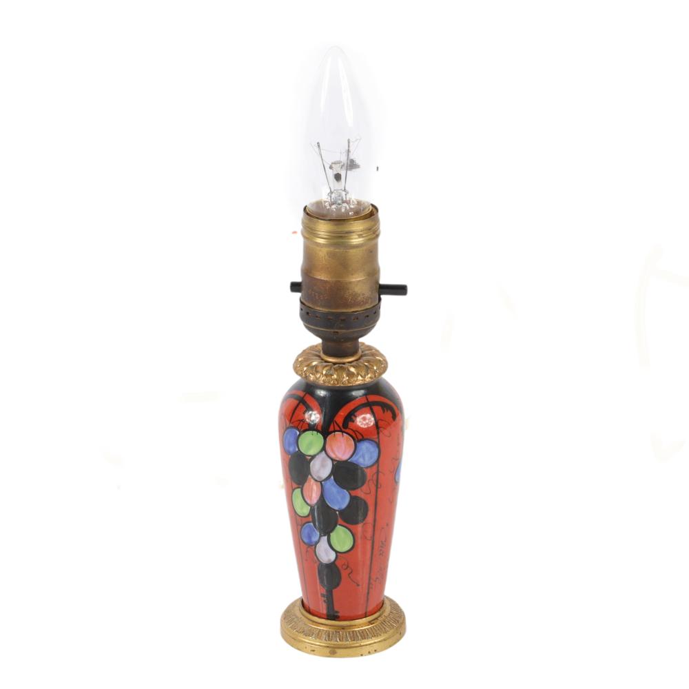 FRENCH ART DECO HAND PAINTED