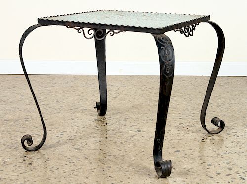 FRENCH ART DECO IRON OCCASIONAL