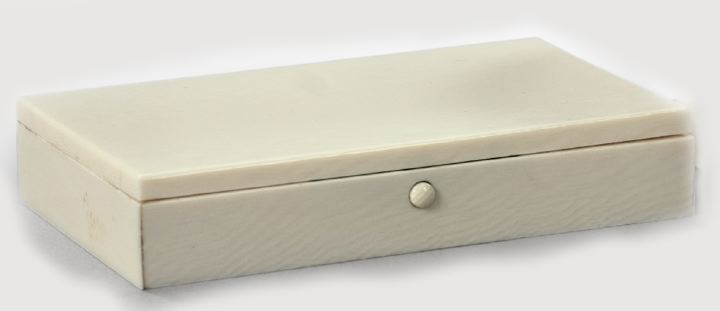 French Art Deco Ivory Table Box, 