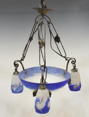 FRENCH ART DECO L'ELF ART GLASS