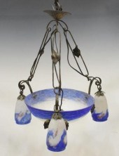 FRENCH ART DECO L'ELF ART GLAS